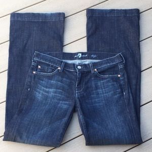 7 for all mankind size29 dojo dark jeans.